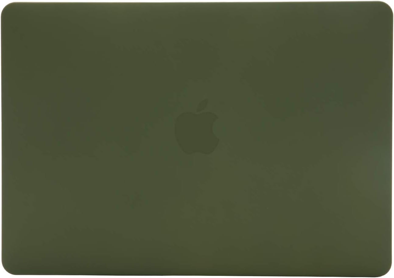 Se7enline compatible with Mac Book Air 13 Inch Case 2024 2023 2022 2021 2020 2019 2018 Hard Shell Case for 13-Inch A1932/A2337/A2179 &Sleeve,Keyboard Cover,Screen Protector,Dust Plug,Avocado Green - Image 4