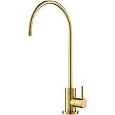 KRAUS Purita 100% Lead-Free Kitchen Water Filter Faucet in Brushed Brass, FF-100BB