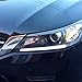 GTINTHEBOX Pure Illuminating Headlight LED Daytime Running Lights DRL Retrofit LED Assembly For 2013-2015 Honda Accord Sedan 2 Pack