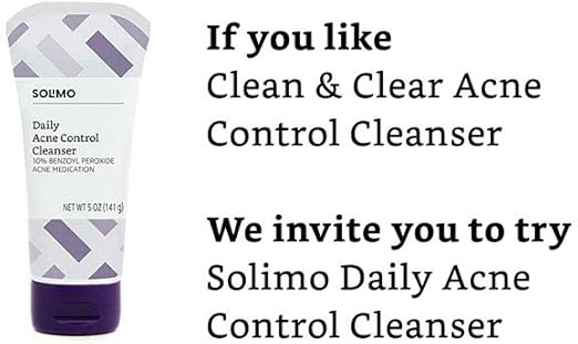 solimo daily acne control cleanser