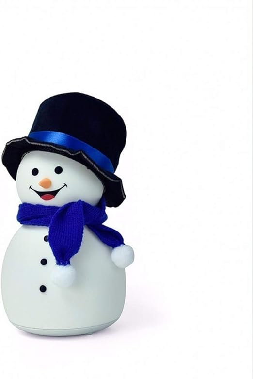 Regali Di Natale Simpatici.Wtkonl Luce Notturna Di Natale Simpatiche Luci Notturne Di Pupazzo Di Neve Per Regali Di Natale Giocattoli 3d Lampada A Tromba Per Cartoni Animati Anime Amazon It Illuminazione
