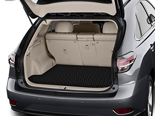 ToughPRO Cargo/Trunk Mat Compatible with Toyota RAV4 - All Weather - Heavy Duty - (Made in USA) - Black Rubber - 2013, 2014, 2015, 2016, 2017, 2018