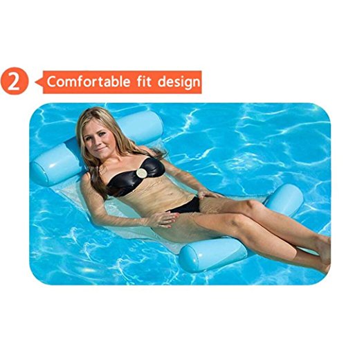 image for Boofab Water Lounger Hammock Pool Float Inflatable Rafts Swimming Pool