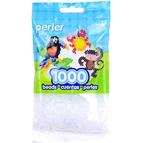 Bulk Buy: Perler Beads 1,000 Count Clear by Perler