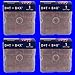 Cottage Mills DotBox Extra Large Box - 4 pcs. Little Storage Boxes for Small Items Like Beads and Parts. Boxes Fit Inside DotBox Carrying Cases Sold Separately. 4 Packages of 1.