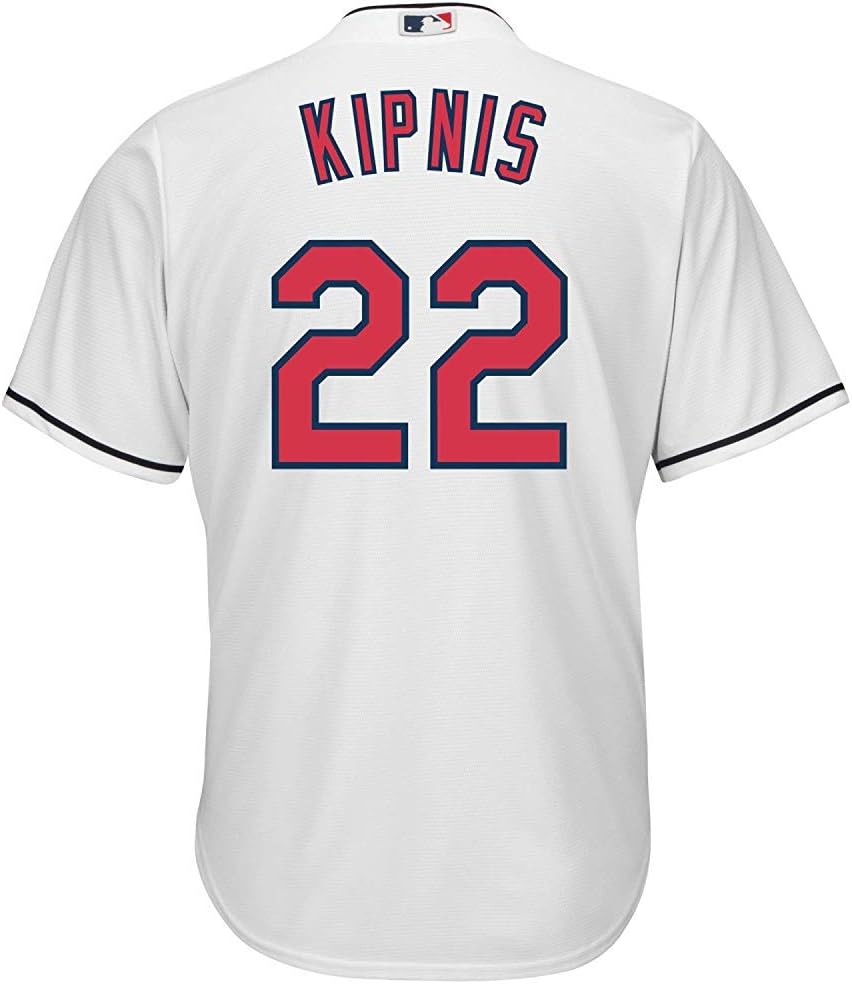 Jersey de béisbol con Botones, Color Blanco, Blanco, MujerLarge