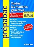Image de Prépabac Toutes les matières générales Bac Pro 3 ans (French Edition)