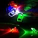 50pcs LED Finger Lights,DLAND Super Bright LED Finger Light Finger Flashlights Light up Toys Party Favor Supplies. (Mixed Color)
