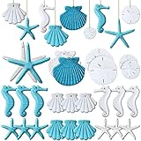26 Pcs Resin Starfish Ornaments, Decorations, Sand