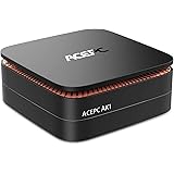 ACEPC AK1 Mini PC, Windows 10 (64-bit) Intel Celeron Apollo Lake J3455 Processor(up to 2.3GHz) Desktop Computer[Support 2.5" 