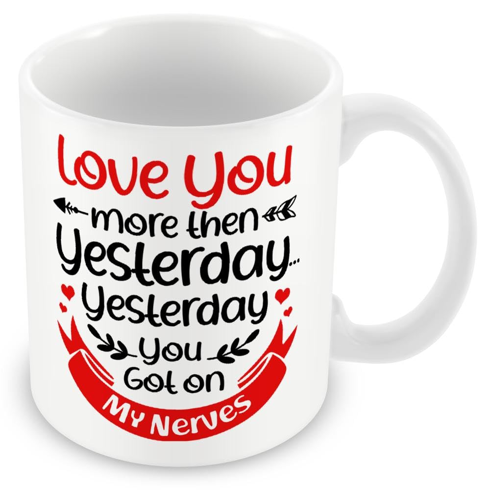 Funny Get On Nerves Quote Mug/Gift