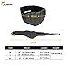 JBM Weight Lifting Belt 3 Size - Gym, Fitness, Crossfit, Bodybuilding Workout Belt Olympic Lifting Wraps Weighted Dip Belt (Black, M: 30
