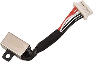 BAY Direct DC Power Jack Harness Cable Replacement for Dell Inspiron 15 (5568 7569 7579 7570) 13 (5368 5378 7368 7378) Compatible Part Number PF8JG 0PF8JG 450.07R03.000 450.07R03.0021