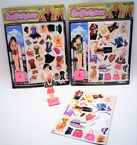 Street Smart Girl Magnetic Dress Up Paper Doll One Random Style