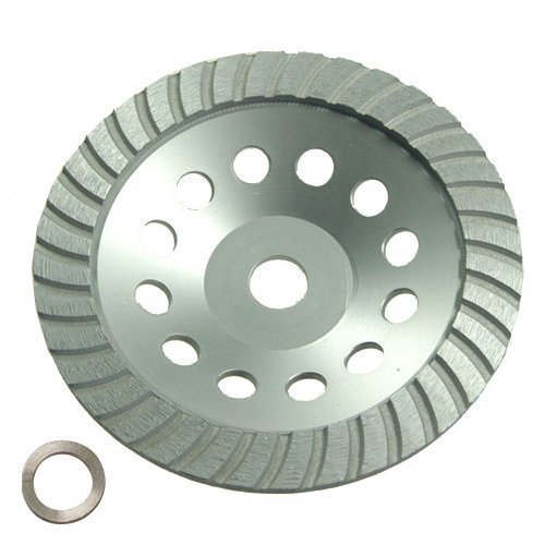 KATSU Tools 180mm Diamond Grinding Wheel Turbo, Sintered Welded, Grinding Uneven Surface on Marble 141722