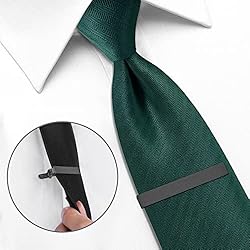 HAWSON 2 Inch Tie Bar Clips for Men Set of 3 Pcs