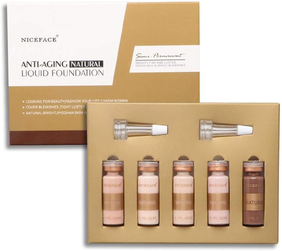 Whitening Serum BB Cream, Skin Glow Brightening with Moisturizing Factor long-lasting Makeup Cream Foundation Beauty Cosmetic