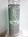Holy Death (Santa Muerte) 7 Day White Unscented Candle In Glass, 1 Count