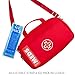 Allermates Ruby Medicine Bag for Allergy and Asthma Medicine Red Meds