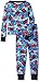 The Children's Place Big Boys 2-Piece Cotton Pajama Set, Motorcycle/Happy Blue, 6