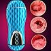 NNJELILA Men Deep Throat, V?brating Orál Cup, 100% Safe Silicone for Man Self Pleasure for Men Enhancement Exercise Sucking Endless Pleasure,Men se'x Toy six Toys for Mens- 100% Waterproof
