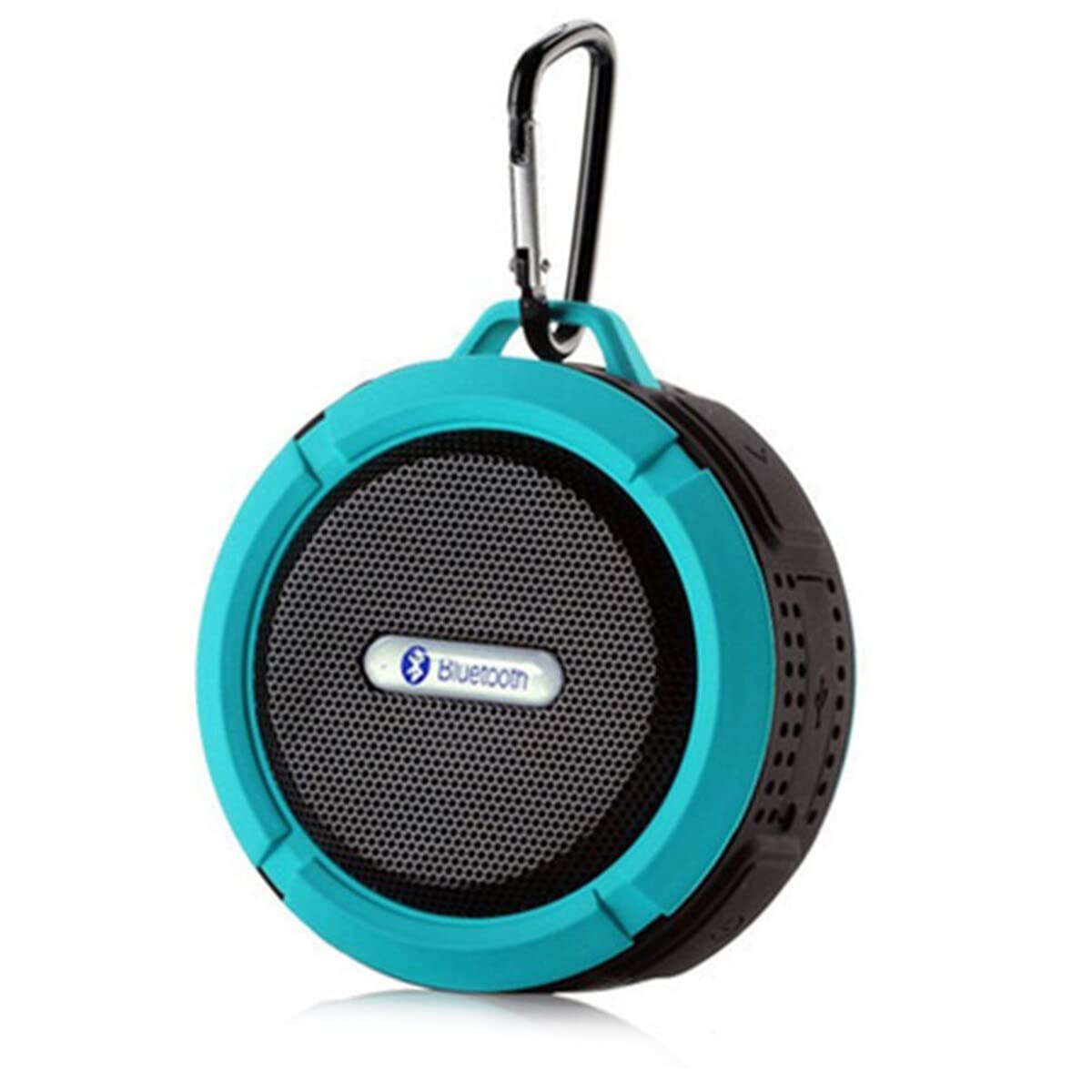Yuehuamech Bluetooth Shower Speaker C6 HD Stereo Sound Waterproof Mini Wireless Shower Radio Portable Music Sound Box with Detachable Suction Cup for Outdoor Beach Travel Pool