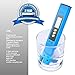 Poit Water Quality Digital TDS PPM Meter Tester, ATC/Measuring Temperature/Data Hold/Auto-off Function, Leather Carrying Case Included