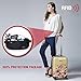 Day Tip Money Belt - Passport Holder Secure Hidden Travel Wallet with RFID Blocking, Undercover Fanny Pack