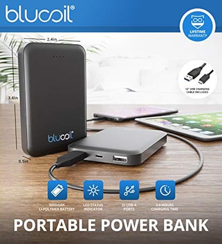FiiO Q3 THX Balanced Amplifier DAC for Windows, Mac, iOS, and Android  Mobile Phones Bundle with Blucoil 5000