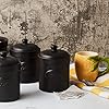 BIA-Tea-Canister-Matte-Black-Matte-Storage-Jars-Stoneware-Kitchen-Storage-Tea-Coffee-and-Sugar-Canisters-Set-Kitchen-Storage-Organisation-Available-in-White-and-Black BIA - Tea Canister - Matte Black - Matte Storage Jar - Stoneware Kitchen Storage - Kitchen Storage & Organisation…