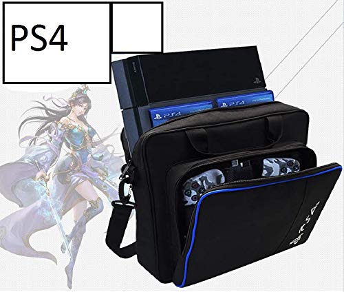 UbiGear Travel Carry Case Bag for Ps4 Playstation 4 Console Shoulder Carrying Black