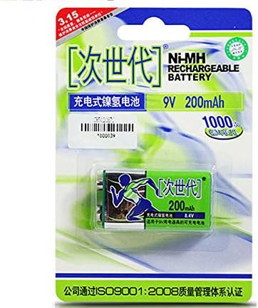 9V 200Mah Battery For Wireless Remote Control Microphone Voltage Meter