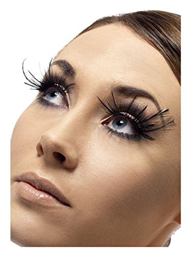 Feather Plume Deluxe Black Eyelashes
