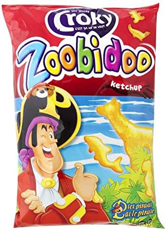 Croky | Zoobidoo | Ketchup | 80gr/2.82oz | From Belgium