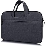 15.6 Inch Waterproof Laptop Sleeve Case for HP Premium 15.6 Laptop/Envy X360 / ProBook/OMEN 15, Acer Aspire, Dell Inspiron 15, Lenovo Ideapad, MSI ASUS Toshiba Samsung Carrying Case, Space Grey