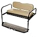 Club Car DS (1982-Up) Golf Cart All American Rear Flip Back Seat Kit (Buff)