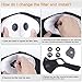 Dust Mask -SleeBas Reusable Breathing Mask Activated Carbon Dustproof Respirator Safety Mask with Extra Carbon N99 Filters for Pollution Pollen Allergy Woodworking,Running,Cycling,Outdoor Activities