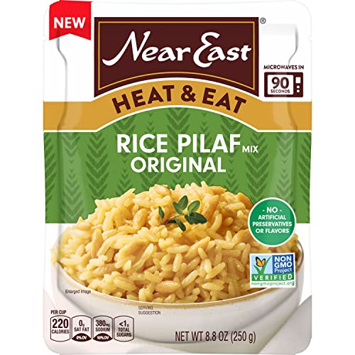 NEAR EAST RICE PILAF – HEAT & EAT