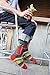 Foot Traffic Men's Novelty Socks, Funny Beverage-Themed Socks for Men, Sizes 7–12, Bloody Mary