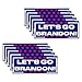 Let's Go Brandon stickers.