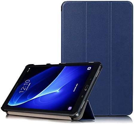 ATNG Samsung Galaxy Tab A 10.1 Case,Ultra Slim Folding Stand Protective Case Cover Skin with Auto Wake / Sleep for Samsung Galaxy Tab A SM-T580N/SM-T585N 10.1-inch 2016 Tablet(Navy)