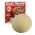Heat Sheet A-Heat Sheet Pizza Stone Pizza Grilling Stone, 13-Inch