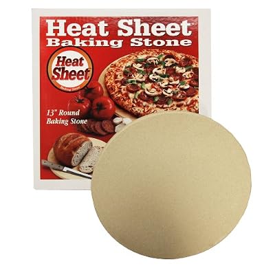 Heat Sheet A-Heat Sheet Pizza Stone Pizza Grilling Stone, 13-Inch