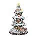 Bradford Exchange A Peanuts Christmas Tabletop Christmas Tree with Lights, Music, and Motion