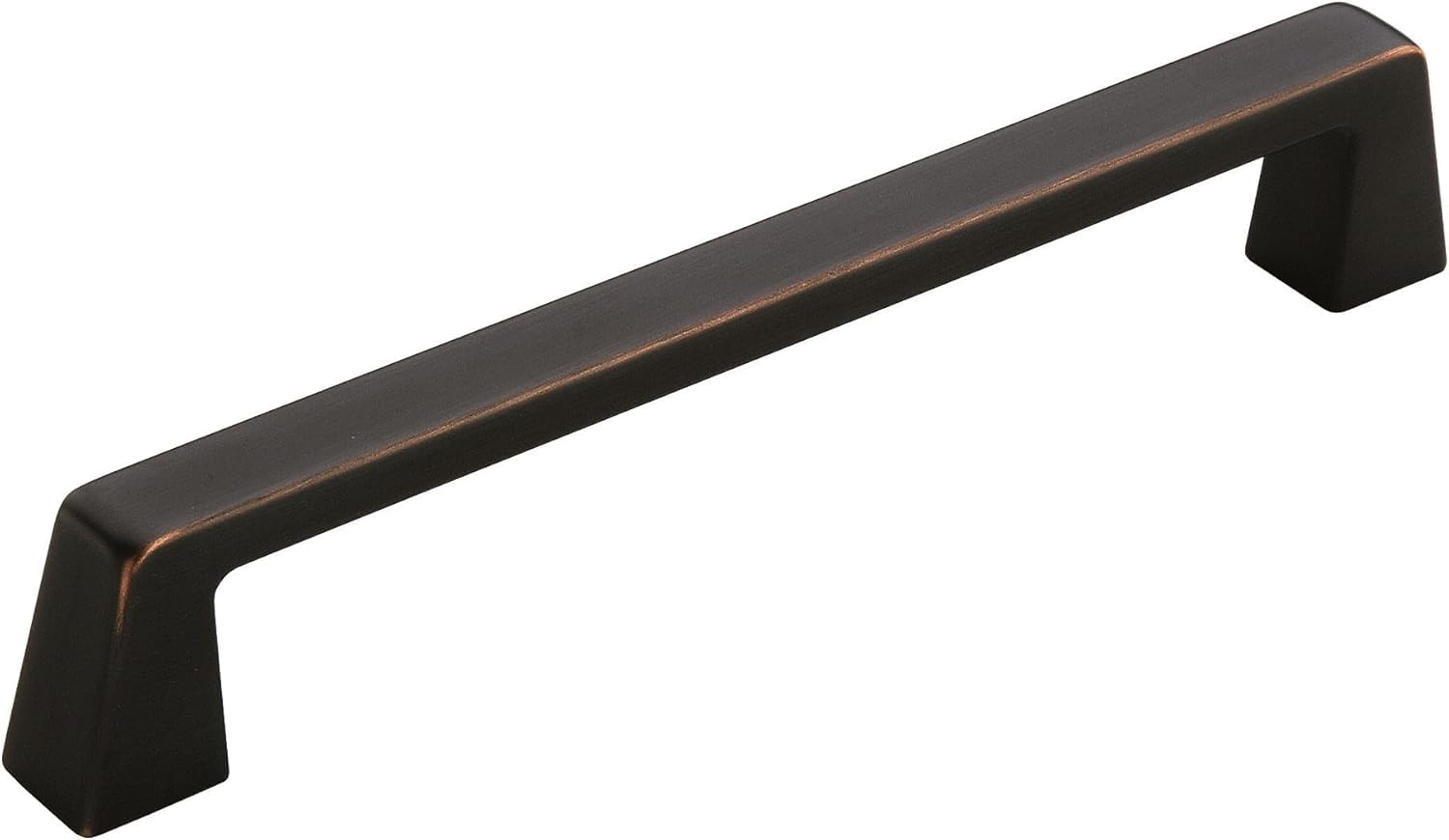 Photo 1 of Amerock | Cabinet Pull | Oil Rubbed Bronze | 6-5/16 inch (160 mm) Center to Center | Blackrock | 1 Pack | Drawer Pull | Drawer Handle | Cabinet Hardware