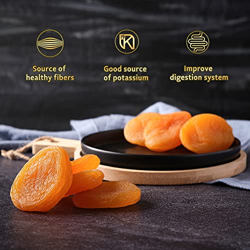 Dried Apricots No Sugar Added, (15 Oz) in Resealable Bag, Sweety and Juicy Dried Fruits Pricepulse