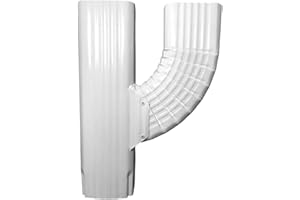 IGIUA Downspout Gutter Y Connector rain gutter downspout extensions (3x4 Upright（One Upright）)