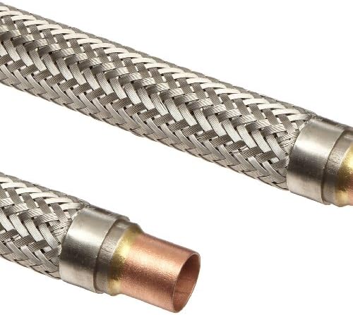 Unisource Series 412, Vib-Connectors with Copper Sweat Ends (U.L. Rated for Refrigeration), 7/8 Inch Tube O.D. x 11.5 Inch Length
