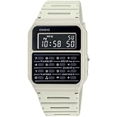 Casio CA53W Vintage Series | Data Bank | 1/100 SEC Stopwatch | Water Resistant | 8 Digit Calculator | Dual Time | Resin Band | Resin Case | Auto Calendar | Daily Alarm | 5 Year Battery