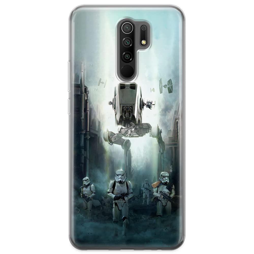 ERT GROUP mobile phone case for Xiaomi REDMI 9 original and officially Licensed Star Wars pattern 019 optimally adapted to the shape of the mobile phone, case made of TPU